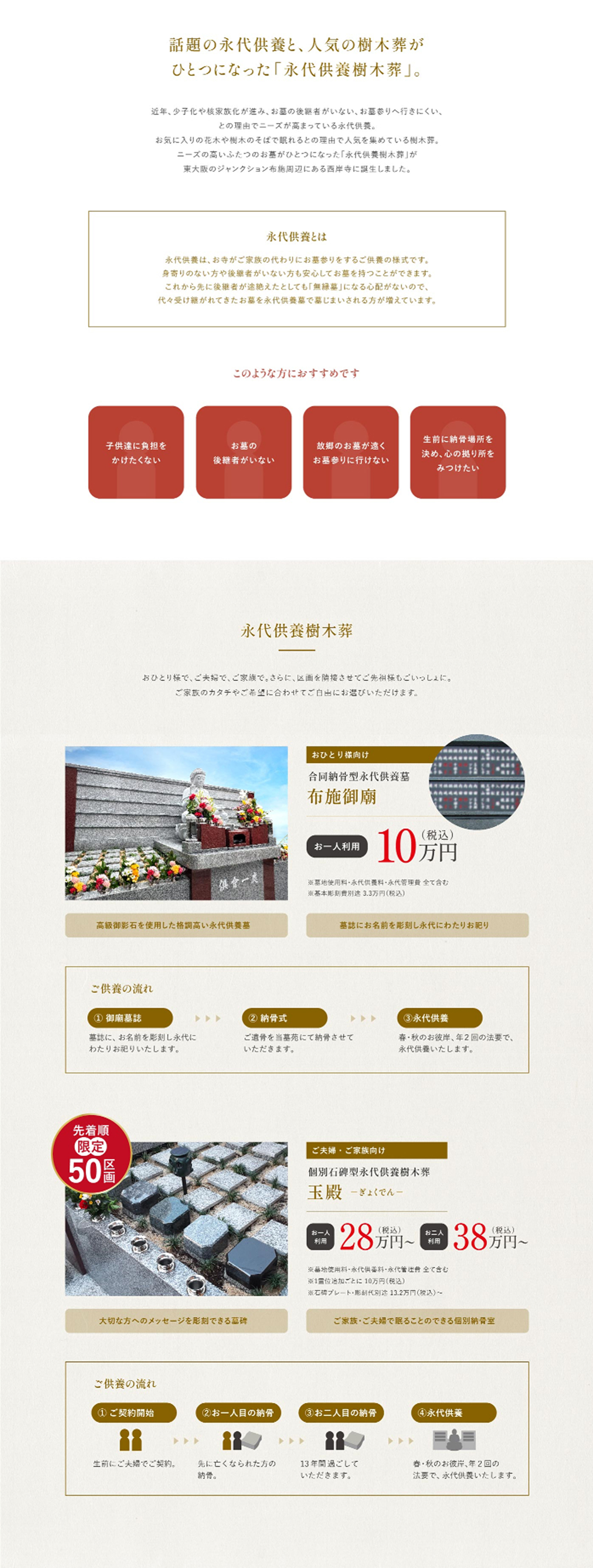 永代供養樹木葬